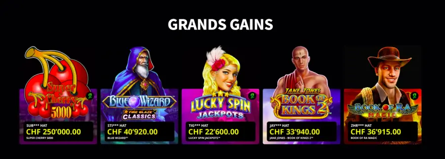 Meilleur casino en ligne suisse